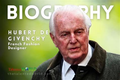 hubert de givenchy today|hubert de Givenchy net worth.